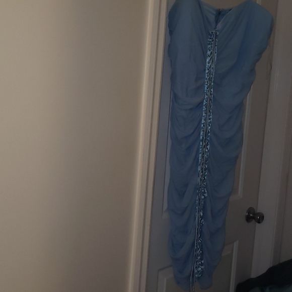 Fashion Nova Ruched Dress - Picture 5 of 7